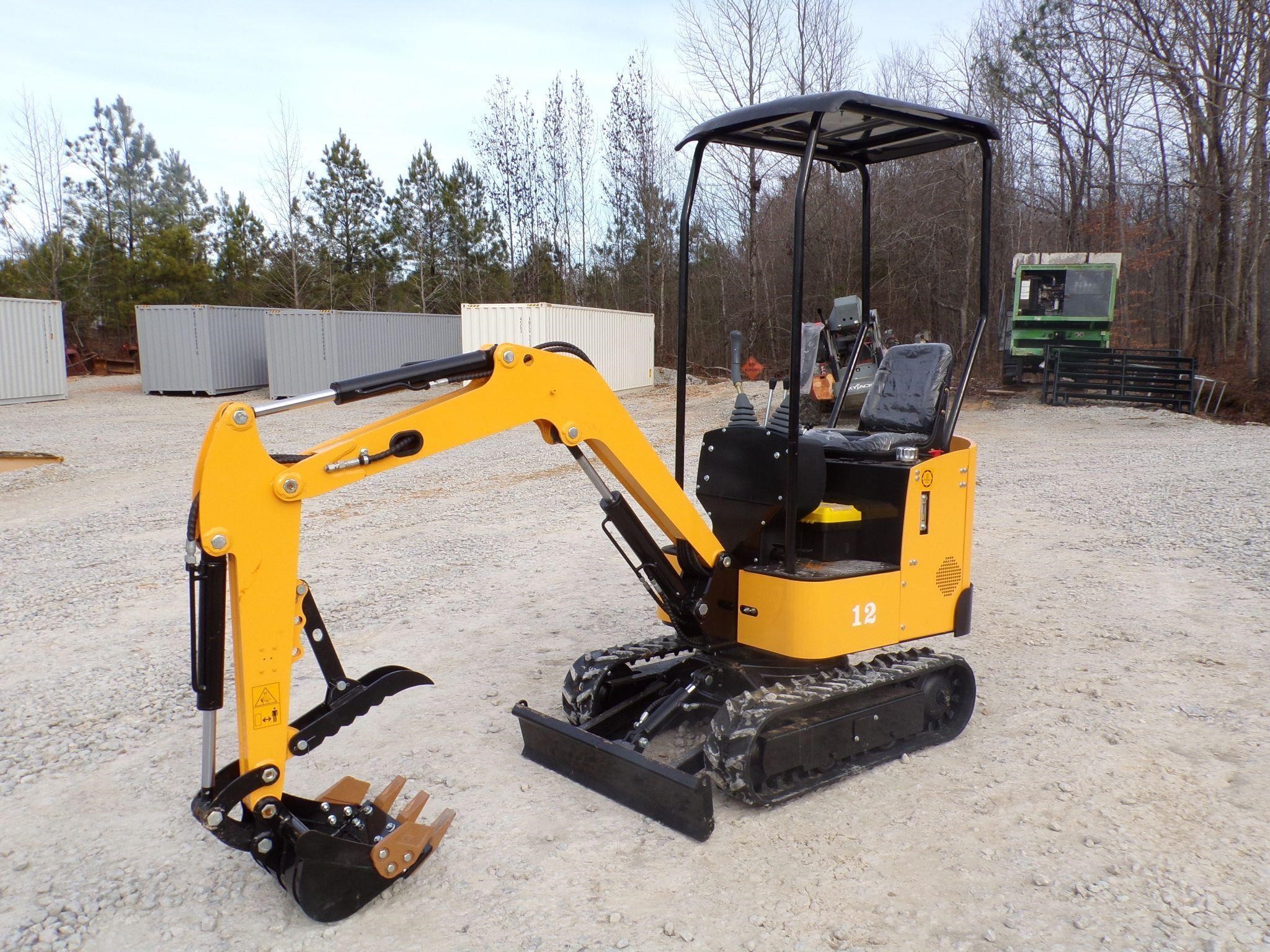 YELLOW HYDRAULIC MINI EXCAVATOR - LDH-KV16