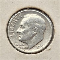 1953-D Roosevelt Dime