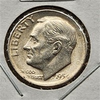 1954-S Roosevelt Dime