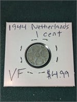 1944 Netherlands 1¢