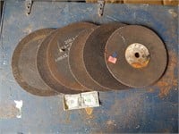 Metal Cutting Discs 12 1/2"~ 6 Total Used