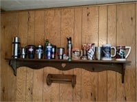 Assorted Coffee Mugs & Steins