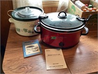 2 Crock Pots