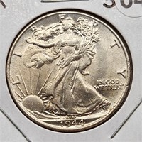 1944 Walking Liberty Half Dollar