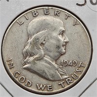 1949 Franklin Half Dollar