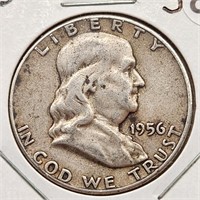 1956 Franklin Half Dollar