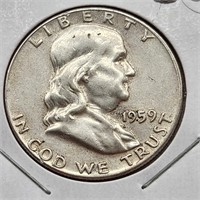 1959 Franklin Half Dollar