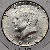 1966 Kennedy Half Dollar