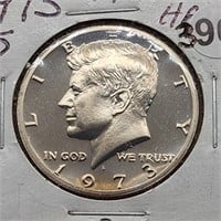 1973-S Proof Kennedy Half Dollar