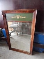 Antique Wall Hanging Mirror 37" x 23 1/2"