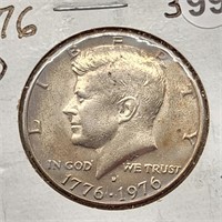 1976-D Kennedy Half Dollar