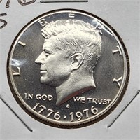 1976-S Proof Kennedy Half Dollar