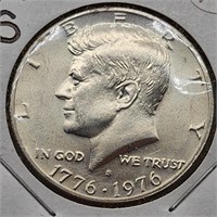1976-S Silver Kennedy Half Dollar