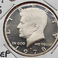 1978-S Proof Kennedy Half Dollar