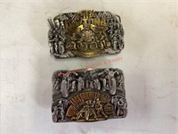 2 AMA Collectors Belt Buckles Daytona &