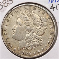 1885 Morgan Dollar XF