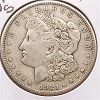 1921-S Mogan Dollar VF
