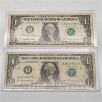 2-1995 $1 Star notes