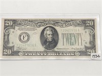 1934 $20 Federal Reserve Note