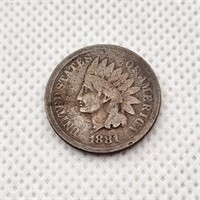 1881Indian Head Cent