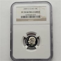 2009 S PF 70 ULTRA CAMEO ROOSEVELT DIME
