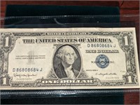 1935 H $1 blue seal silver certificate