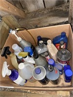 Miscellaneous box, oils, and more