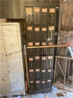 Metal cabinet multiple drawers