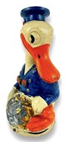 Disney Long Bill Donald Duck Metal Bank 1930s