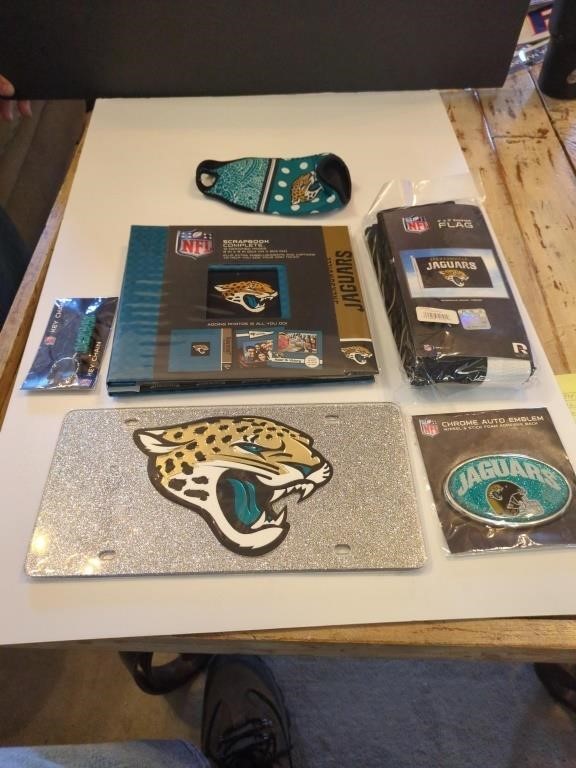 Florida jaguars memorabilia of 6 new items