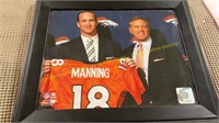 Payton Manning+John Elway Framed Photo