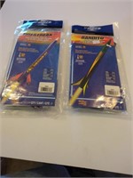 2 Estes rockets.. both are new in packages