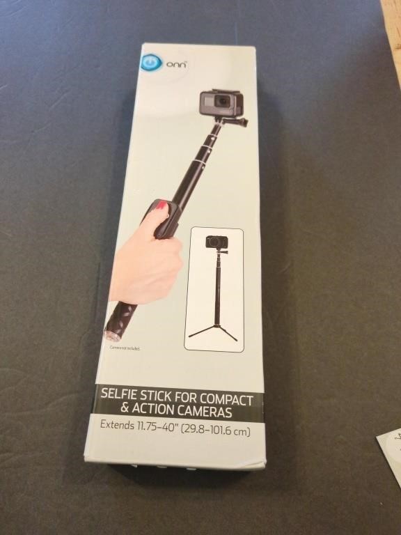 ONN selfie stick for compact and action cameras