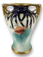 Turn Teplitz Vase Bohemia Art Nouveau Pottery
