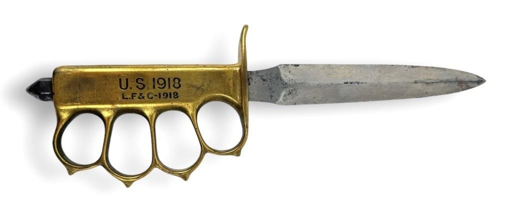 L.F. & C WWI Trench Knife 1918