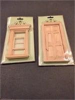 Mayberry dollhouse door frames