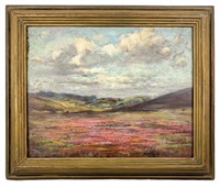 Frederick Lamb Landscape Oil on Board