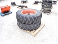 UNUSED Qty Of (2) Firestone 13.6x28 Tires and Rims