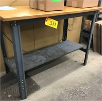 (2) WOODTOP WORKBENCHES (*See Photos)