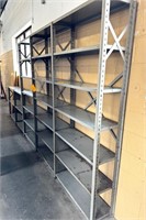 LOT METAL SHELVING (*See Photos)