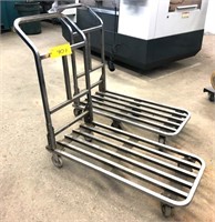 (2) METAL SHOP CARTS