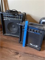 2 amplifiers