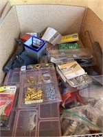 3 box lot includes work lights, finals, plastic