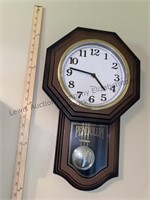 Wall clock not tested, it's hard plastic