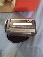 JVC hybrid camera with case
