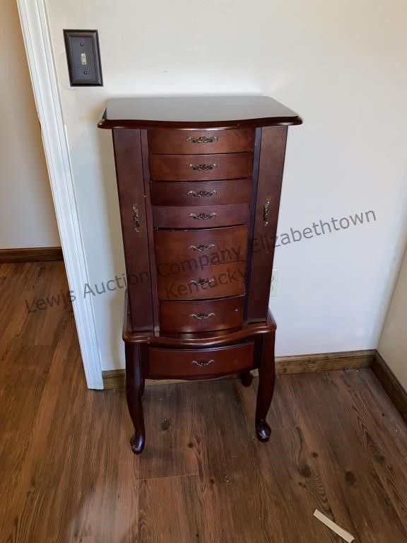 Powell Jewelry Armoire with Mirror approximate