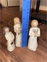 3 willow tree angels
