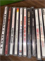 Stack of over 20 CDs, rock, countryI