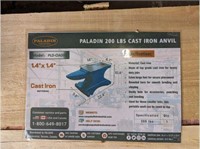 200LBS CAST IRON ANVIL - PALADIN - PLD-CIA200