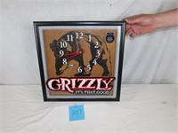 Grizzly Beer Clock